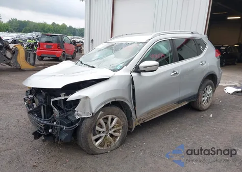 2017 Nissan Rogue Sv from USA, damaged, VIN KNMAT2MV3HP611592